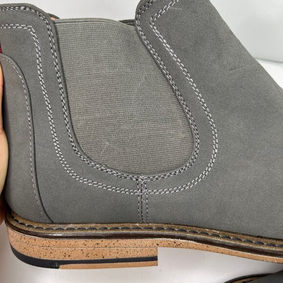 Steve Madden Golde Chelsea Casual Ankle Boots Men’s Grey Size 11 #545 - Picture 9 of 12